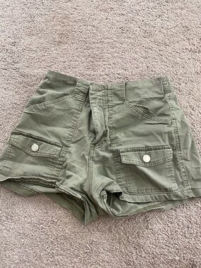Olive Utility Women’s Cargo Shorts